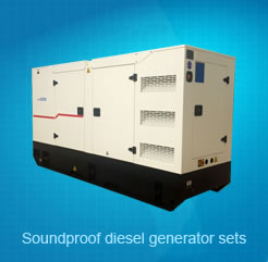 Soundproof diesel generator sets